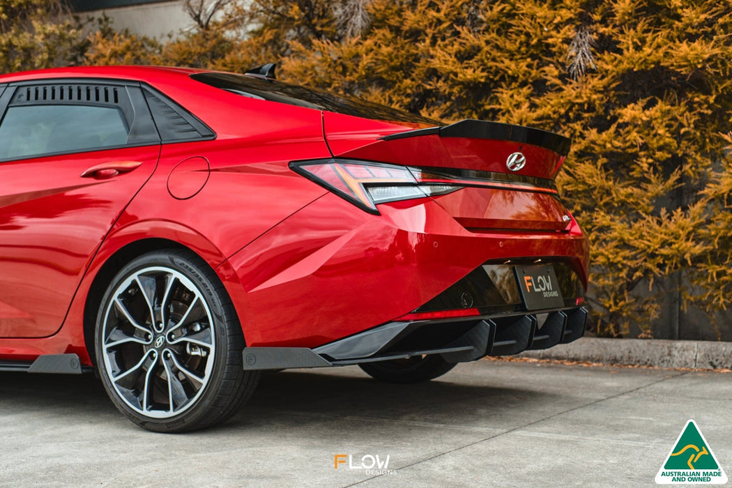 CN7 Elantra N Line Sedan 2020 Rear Spat Winglets (Pair)