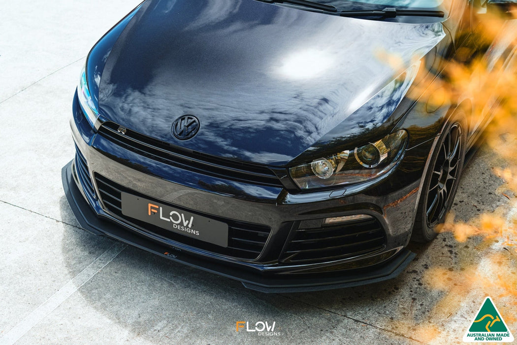 Scirocco R PFL V3 Front Lip Splitter Extensions (Pair)