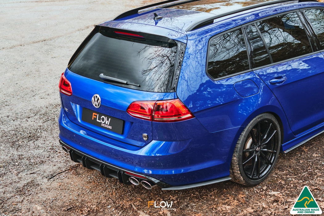 MK7 Golf R Wagon Flow-Lock Rear Diffuser