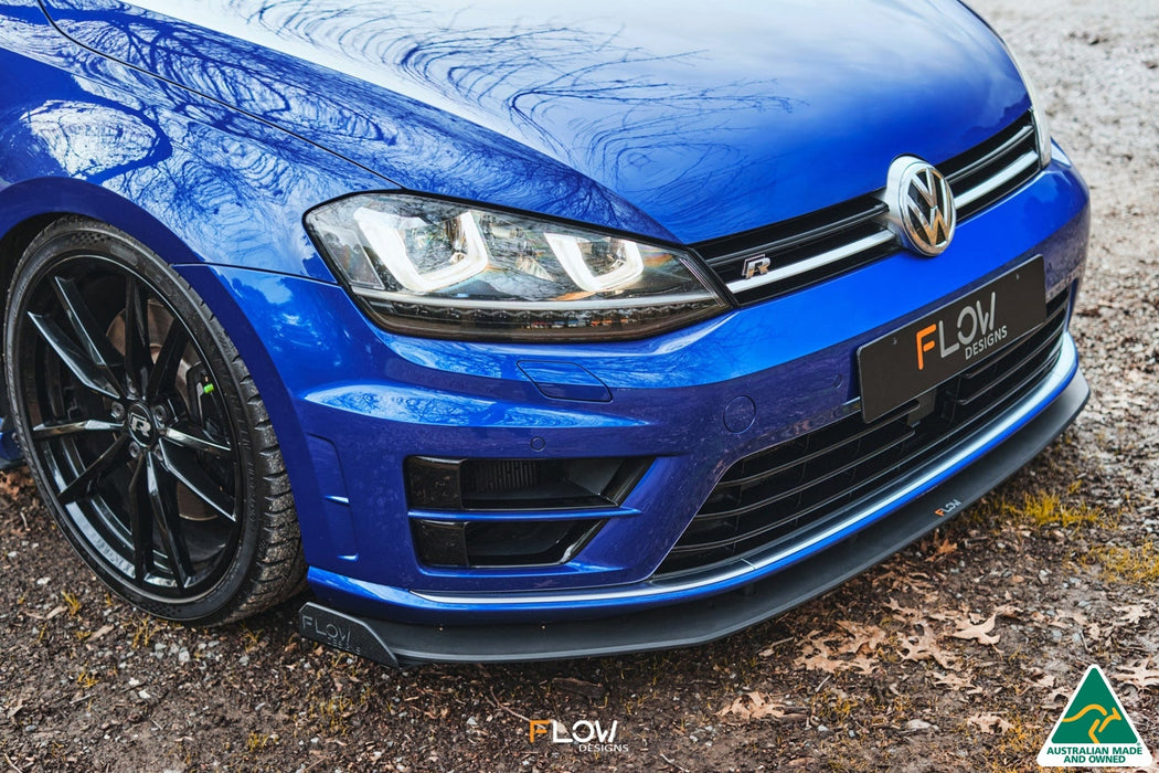 MK7 Golf R Wagon (EU/AU) Chassis Mounted Front Lip Splitter V3