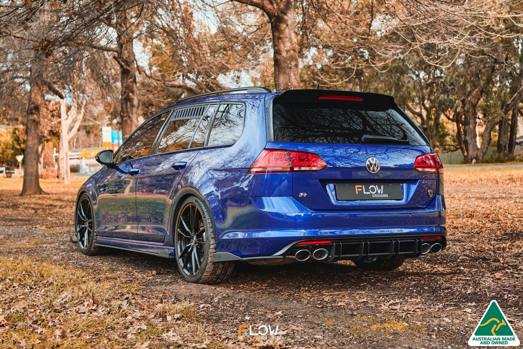 MK7 Golf R Wagon Flow-Lock Rear Diffuser