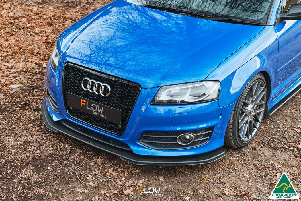 S3 8P2 Hatch (FL) Front Lip Splitter Extensions (Pair)