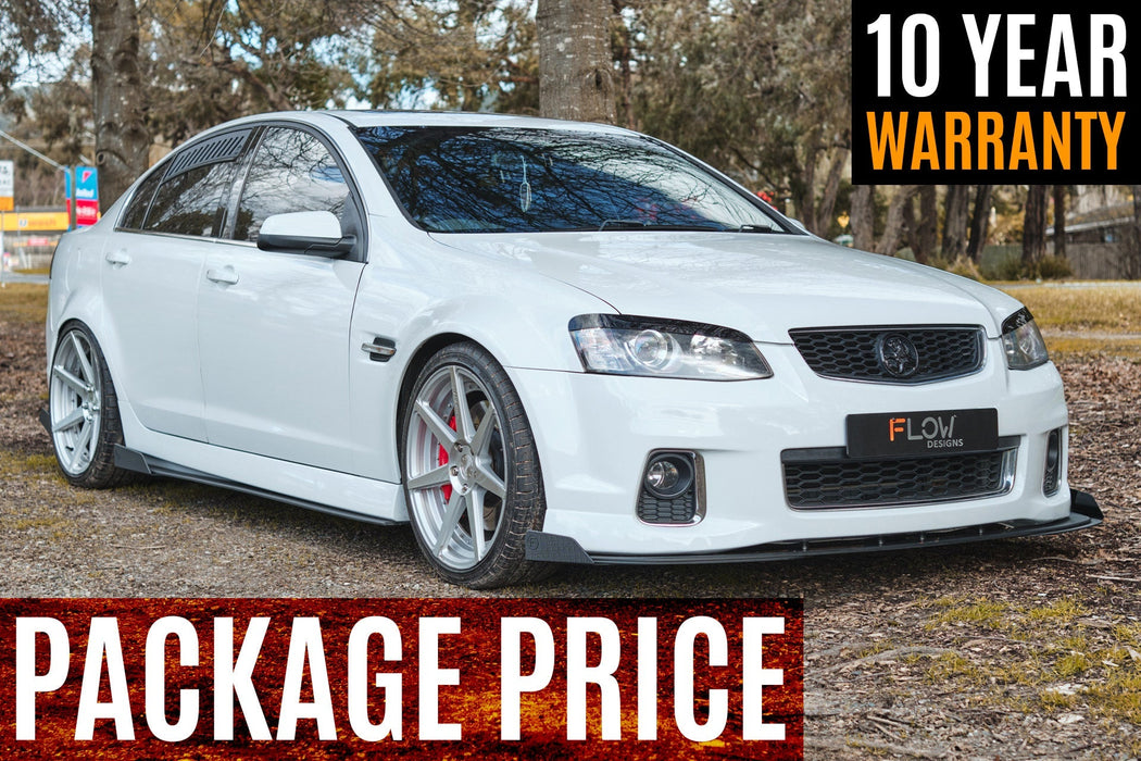 VE Commodore S2 Sedan Full Lip Splitter Set