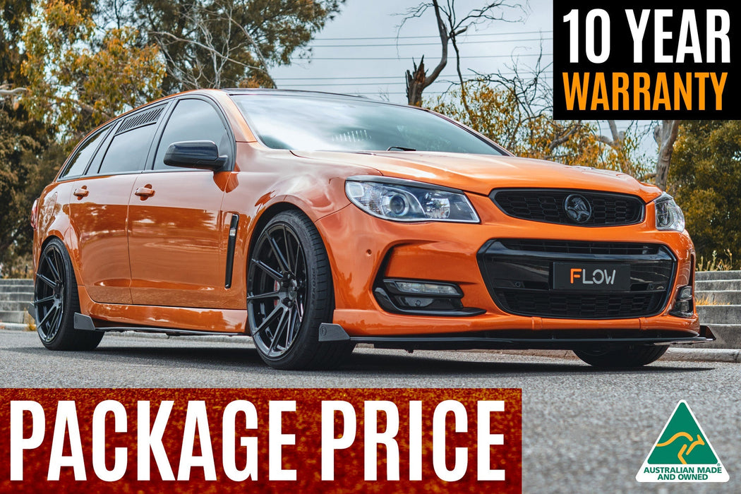 VF Commodore S2 Wagon Full Lip Splitter Set