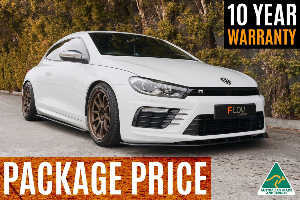 Scirocco R FL V3 Full Lip Splitter Set