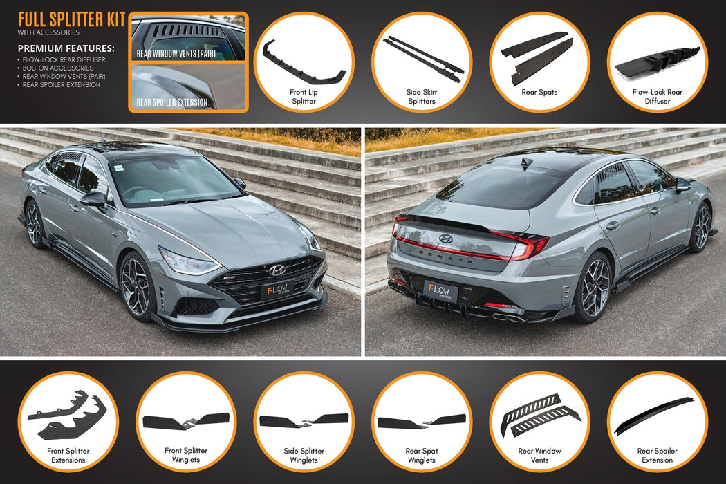 DN8 Sonata N Line 2020+ Full Lip Splitter Set