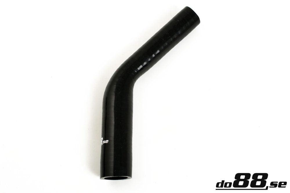 Silicone Hose Black 45 degree 0,625 - 0,75'' (16-19mm)