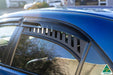 Blue Honda Accord Euro CL Rear Window Vents