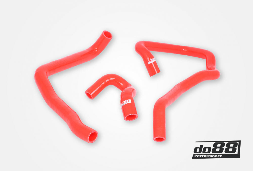 AUDI SEAT VW 2.0 TSI (MQB) Coolant hoses Remote Radiator (Right) Red