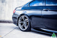 Black BMW E92 3 Series Side Skirt Splitter Winglets