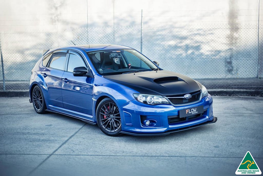 Impreza WRX / STI G3 Hatch Front Lip Splitter Extensions