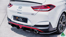 White Hyundai i30N Fastback Rear Diffuser