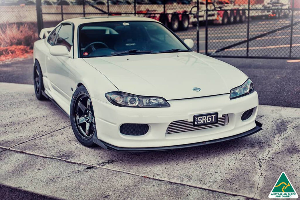 Nissan Silvia S15/200SX Front Lip Splitter Extensions