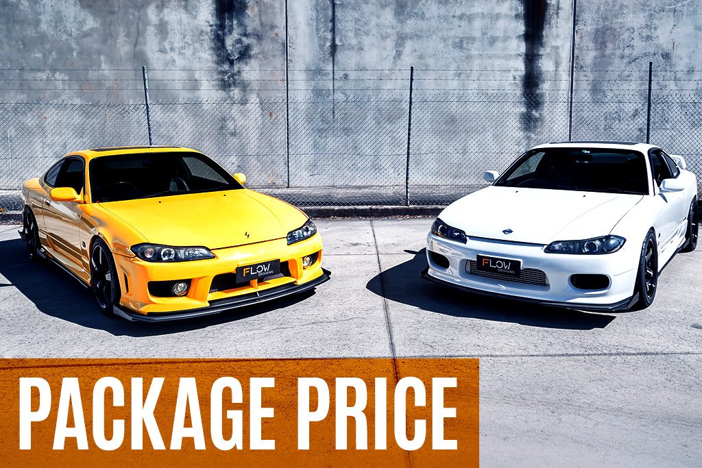 Buy S15 Front Lip Splitters, Side Extensions & Rear Pods/Spats Online