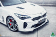 White Stinger CK GT Front Splitter Extensions