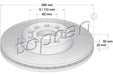 FRONT BRAKE ROTOR SET | 288MM | 5Q0615301H - Harrys Euro