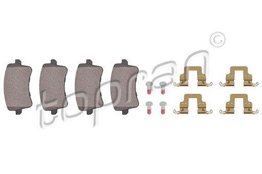 REAR BRAKE PAD SET | AUDI | 8K0698451A - Harrys Euro