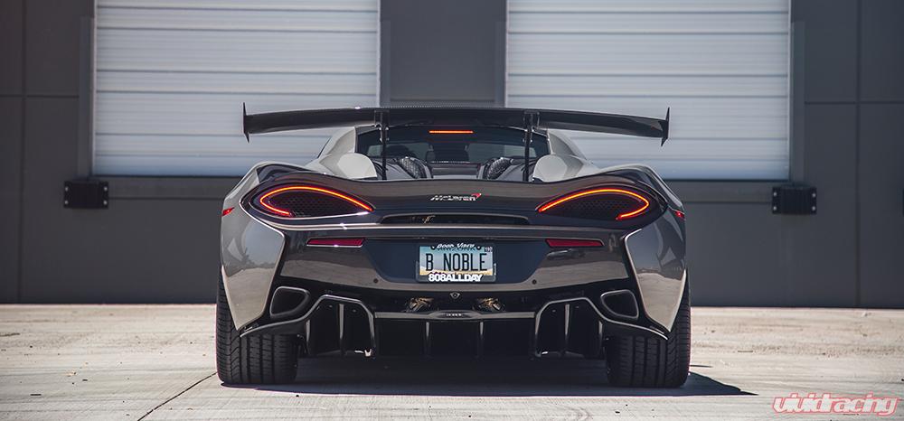 VR Aero Carbon Fiber GT4 Style Rear Spoiler McLaren 570S | 570GT | 570S Spider