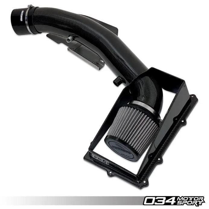 X34 4" Carbon Fiber Open-Top Cold Air Intake System Audi TT RS & RS3 2 ...