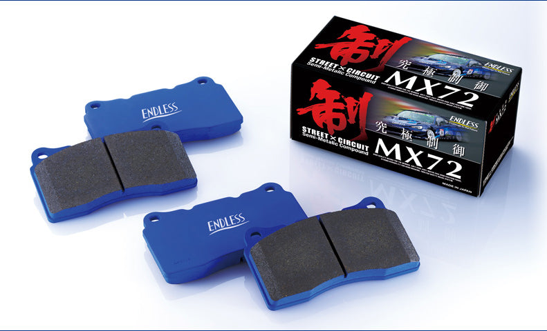 ENDLESS MX72 FRONT BRAKE PADS | VW MK7 R , AUDI S3 8V ETC